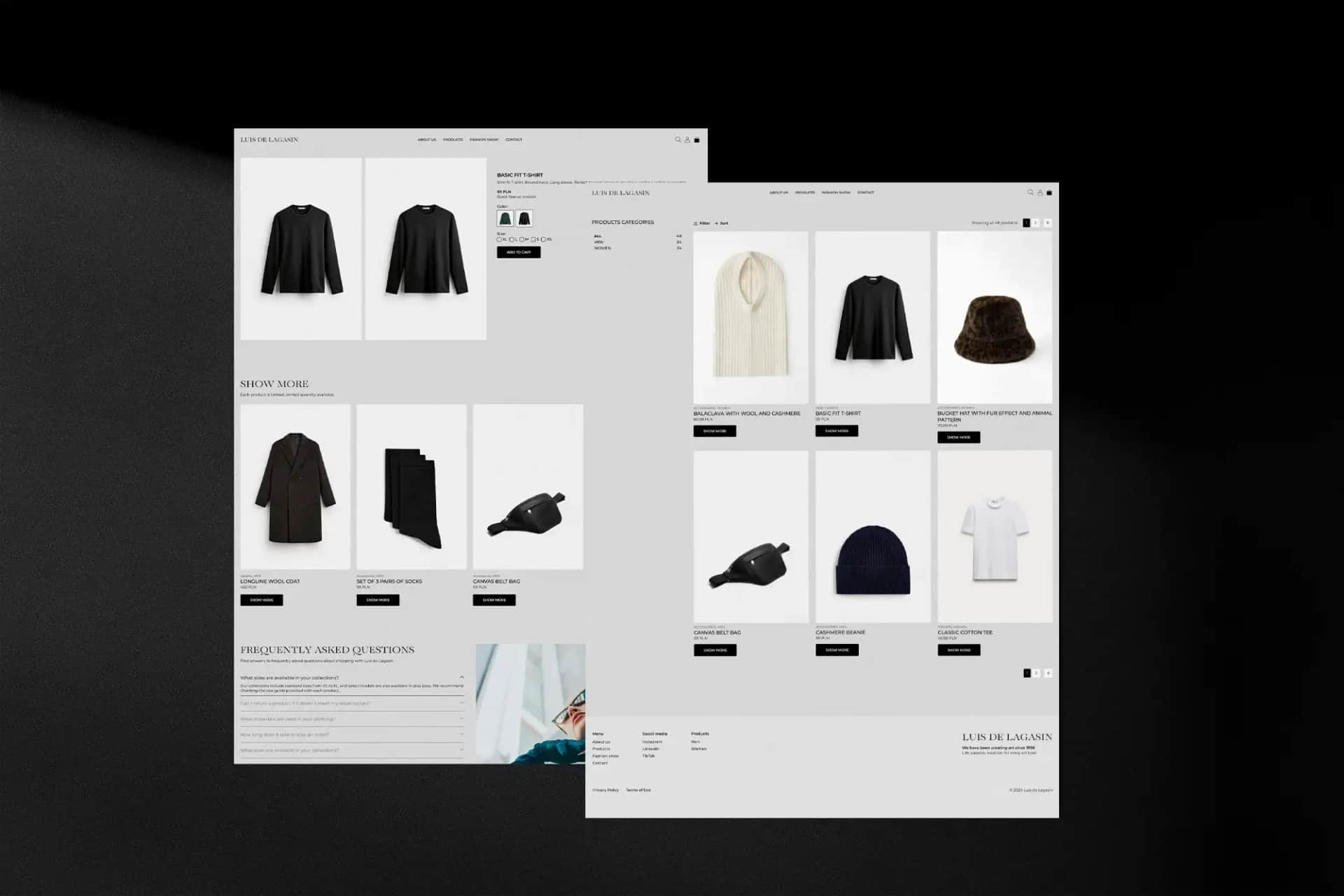 E-commerce dla Luis de lagasin