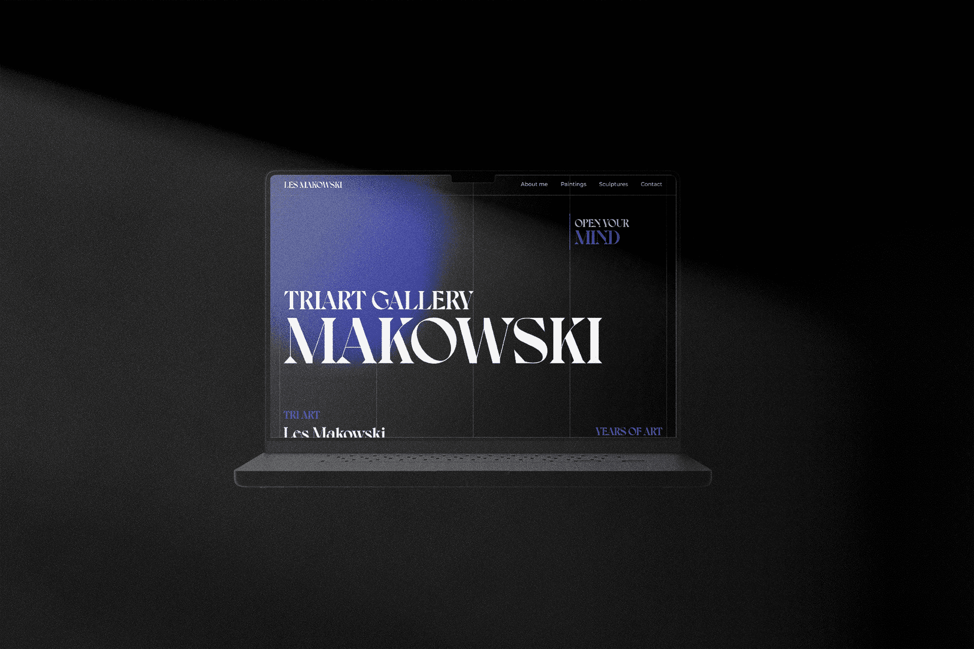 Strona dla artysty Les makowski